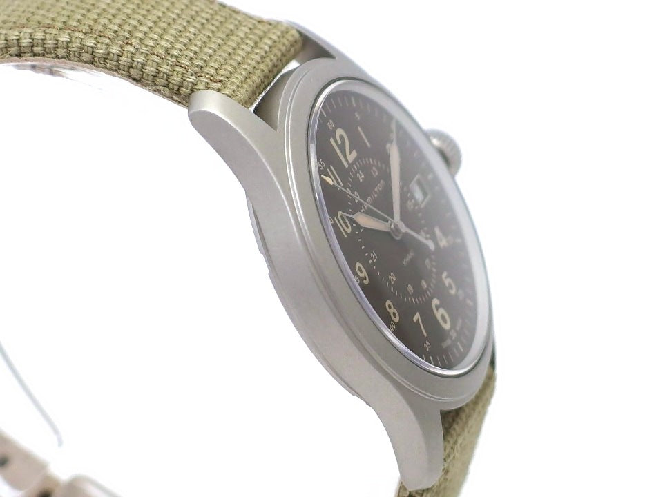 ハミルトン カーキ フィールド 38mm H68201993 クオーツ 2019年購入 USED Hamilton