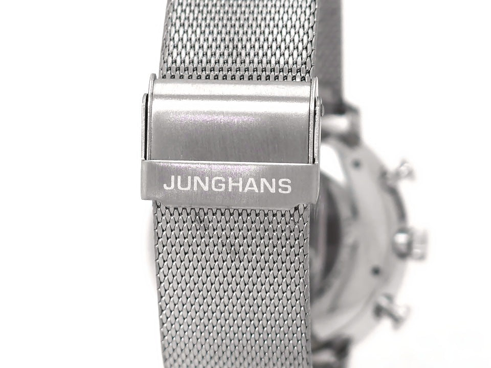ユンハンス マックスビル デザイン クロノスコープ 40mm 027/4600.00 自動巻 USED