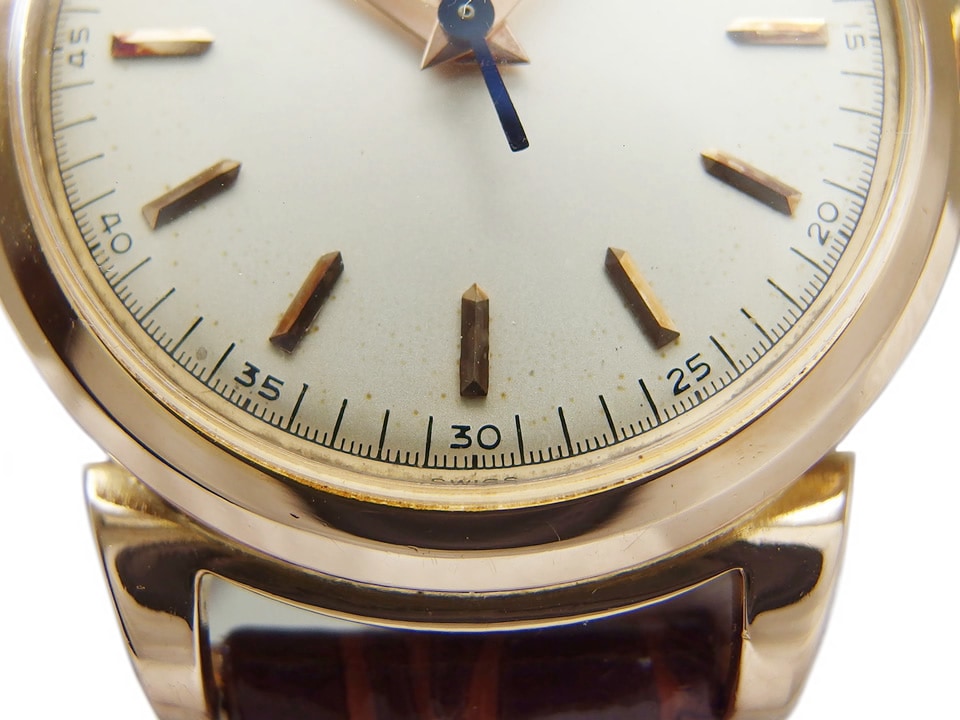 Patek Philippe Calatrava Ref. 1491 Scroll Lugs 18K Rose Gold with Archive Cal. 27SC Manual Winding Overhauled 1951
