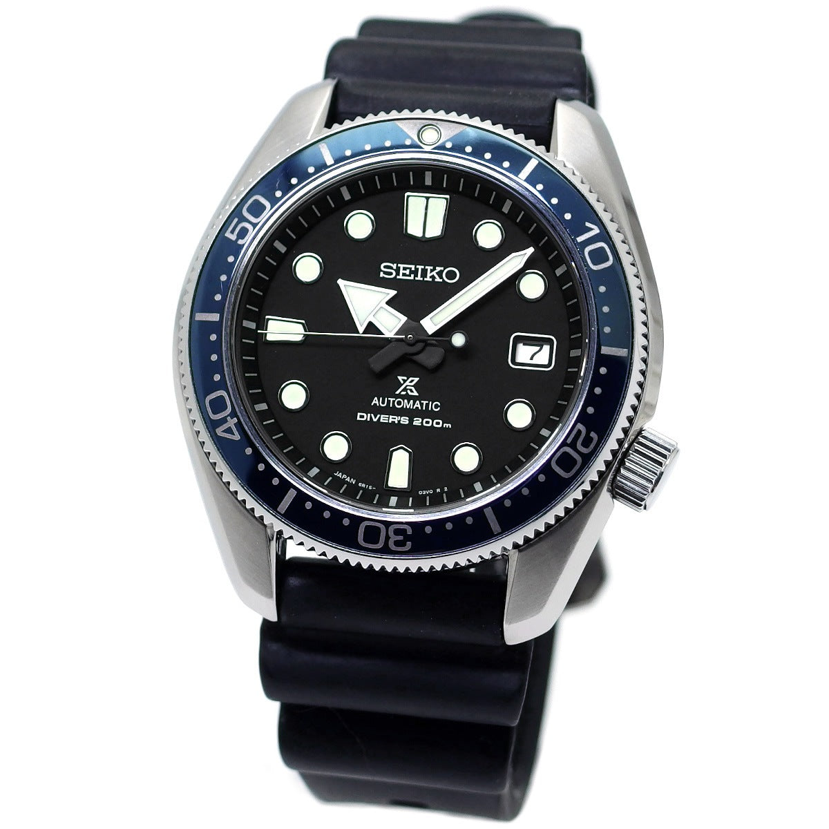 セイコー プロスペックス ダイバースキューバ 200m SBDC063 6R15-04G0 自動巻 2018年製 USED Seiko