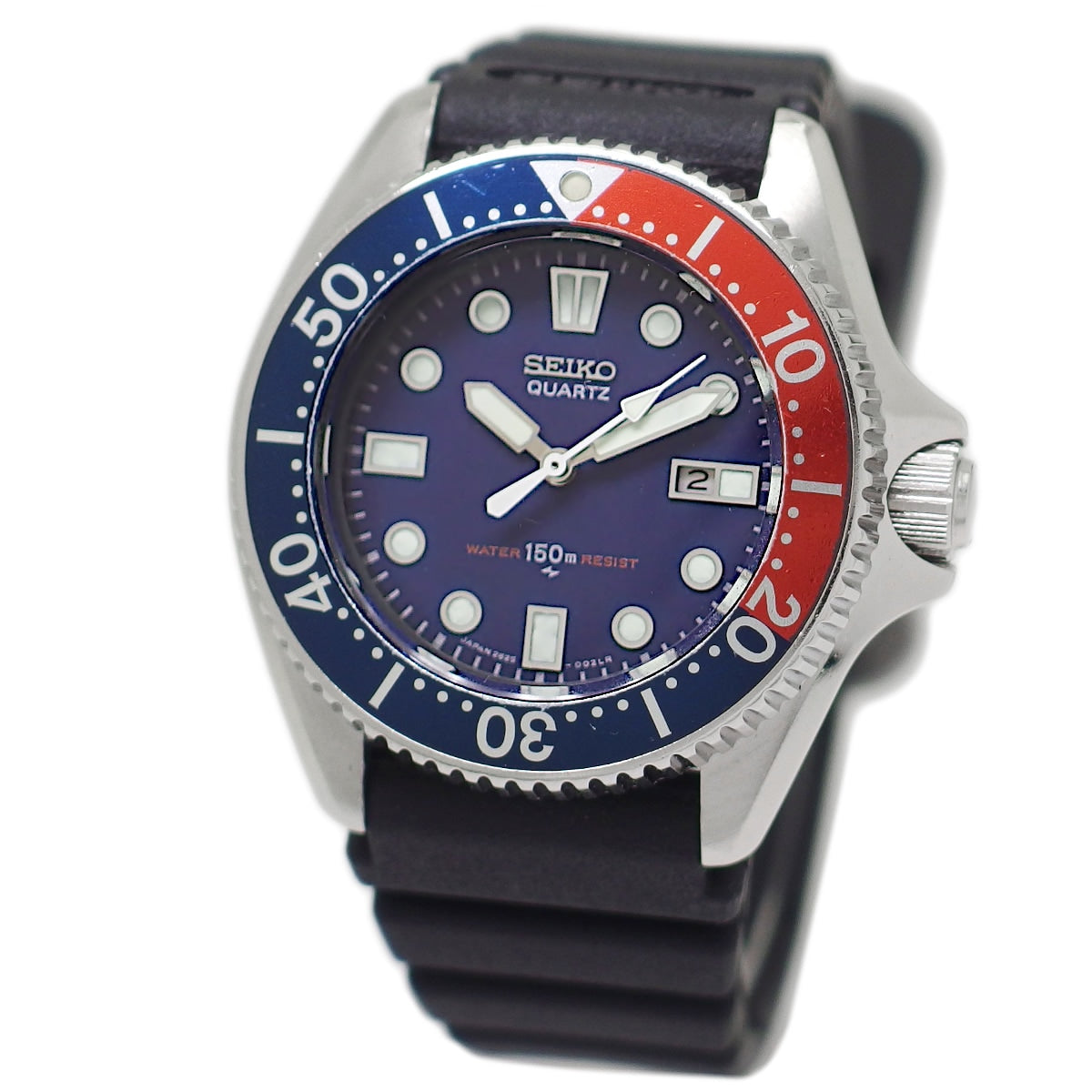 セイコー ダイバー 150m レディース 2625-001B ペプシベゼル クオーツ 昭和54年/1979年製 USED Seiko