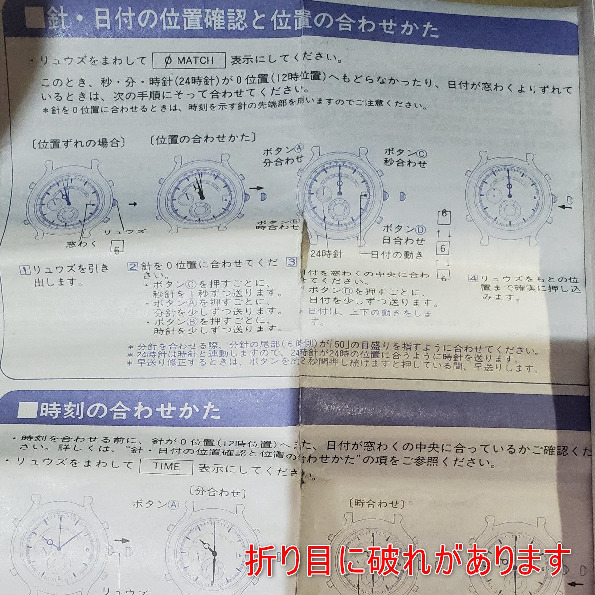 セイコー プレザージュ パーペチュアルカレンダー 6M13-7000 クオーツ 取扱説明書付き USED Seiko