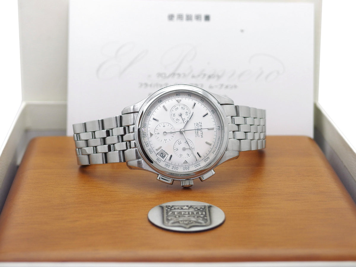 ゼニス クラス エルプリメロ クロノグラフ 02.0500.400 Cal.400Z 自動巻 OH済 1997年頃 USED
