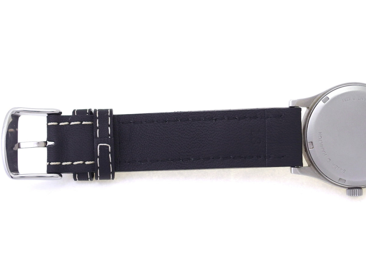 ハミルトン カーキ 9415A 33mm ブラック文字盤 新品風防 Cal.2801-2 17石 手巻 1990年代 OH済 USED Hamilton