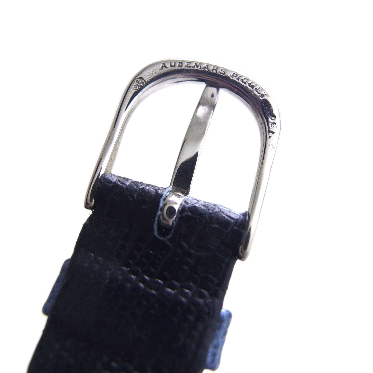 オーデマピゲ 18金ホワイトゴールド ラウンドケース 31mm メンズ 純正金尾錠 クオーツ USED Audemars Piguet