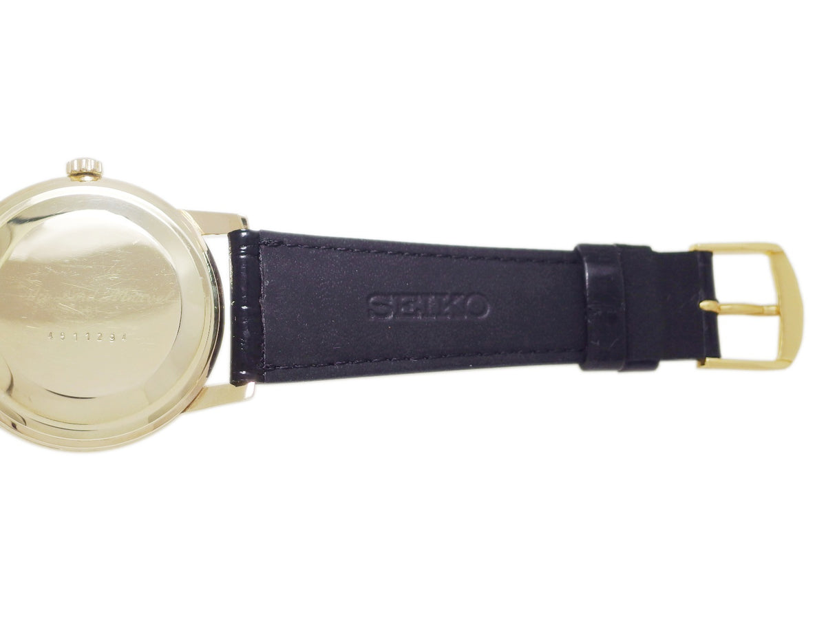 セイコー ロードマーベル 5740-1990 金張り 23石 手巻 OH済 昭和39年/1964年製 Seiko