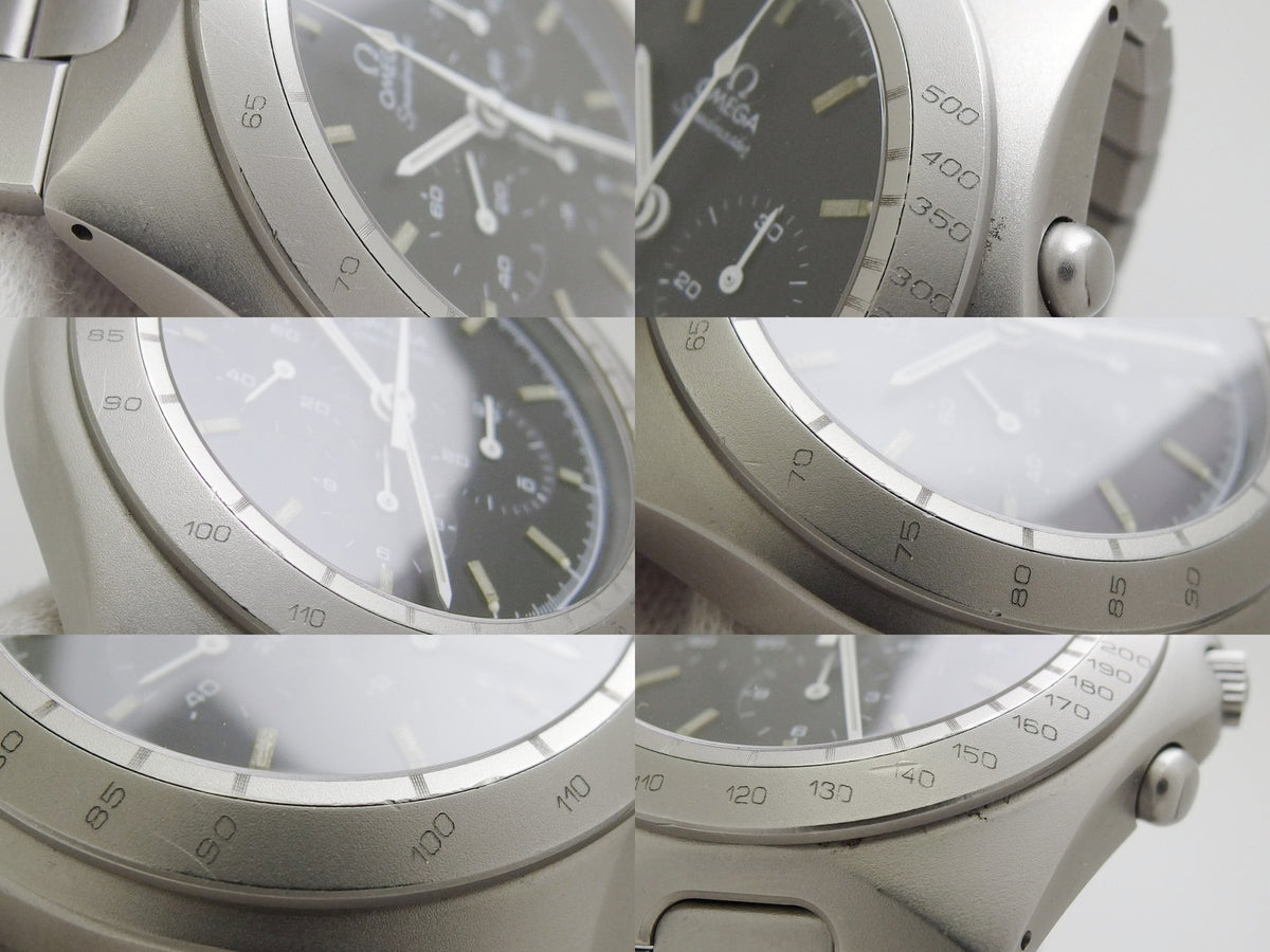 Omega Speedmaster ST145.0040, black dial, Cal. 861, Germany limited edition, manual winding, serviced, 1984.