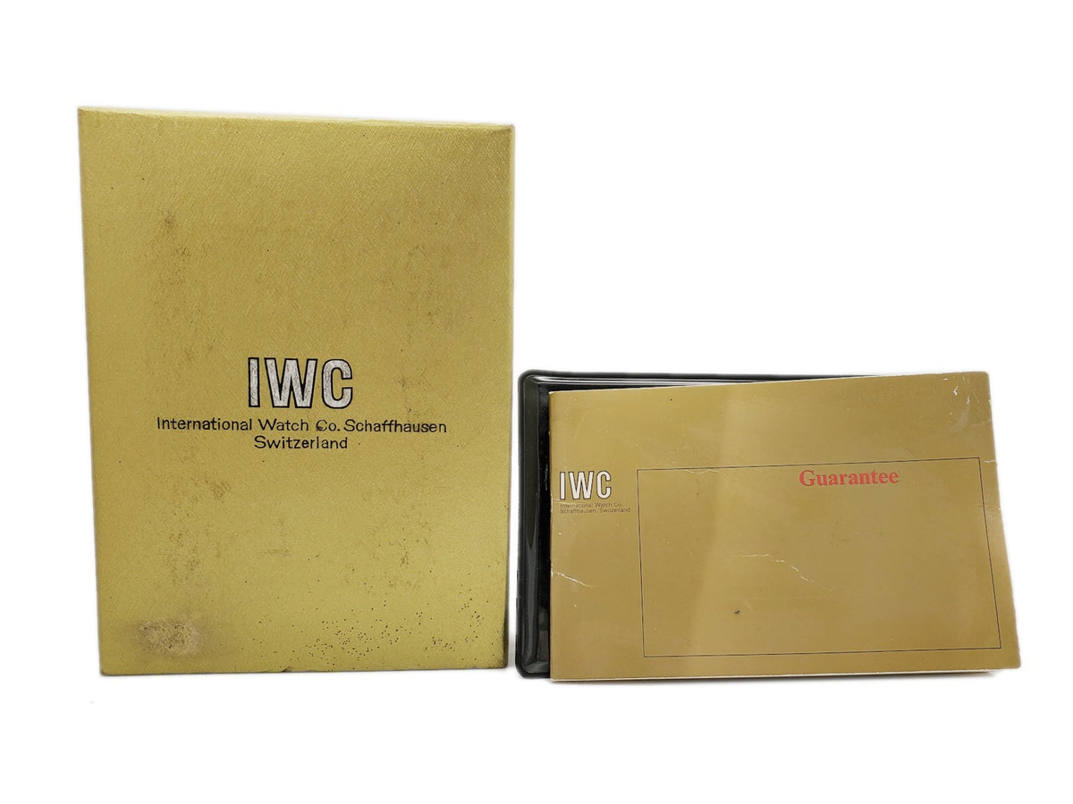 IWC インターナショナル Ref.810AD Cal.8541B 箱・保証書付 自動巻 OH済 1972年製 International Watch Co