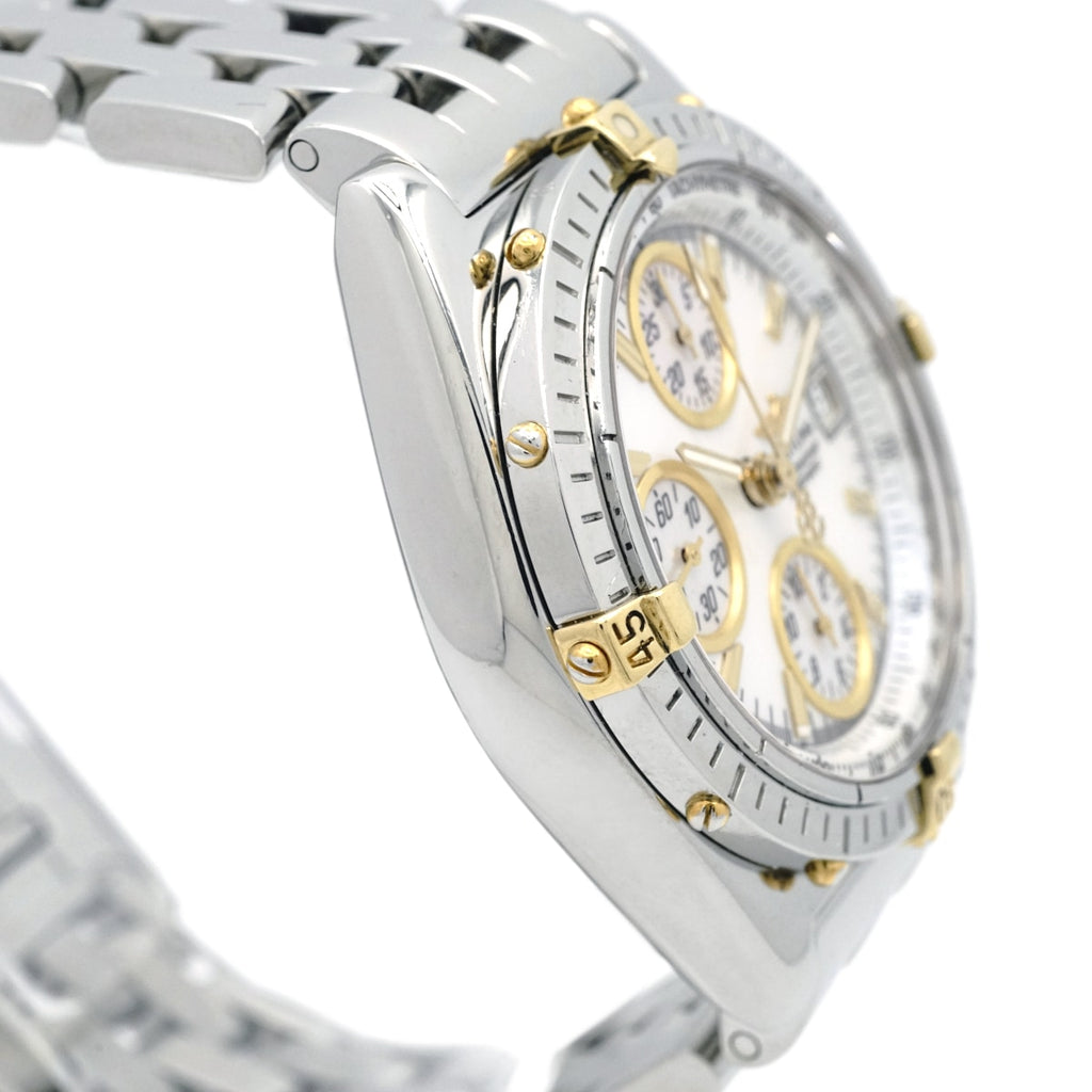Breitling Chronomat GT B13050.1 Mother-of-Pearl Dial Automatic Winding Overhauled Released in 1997 USED