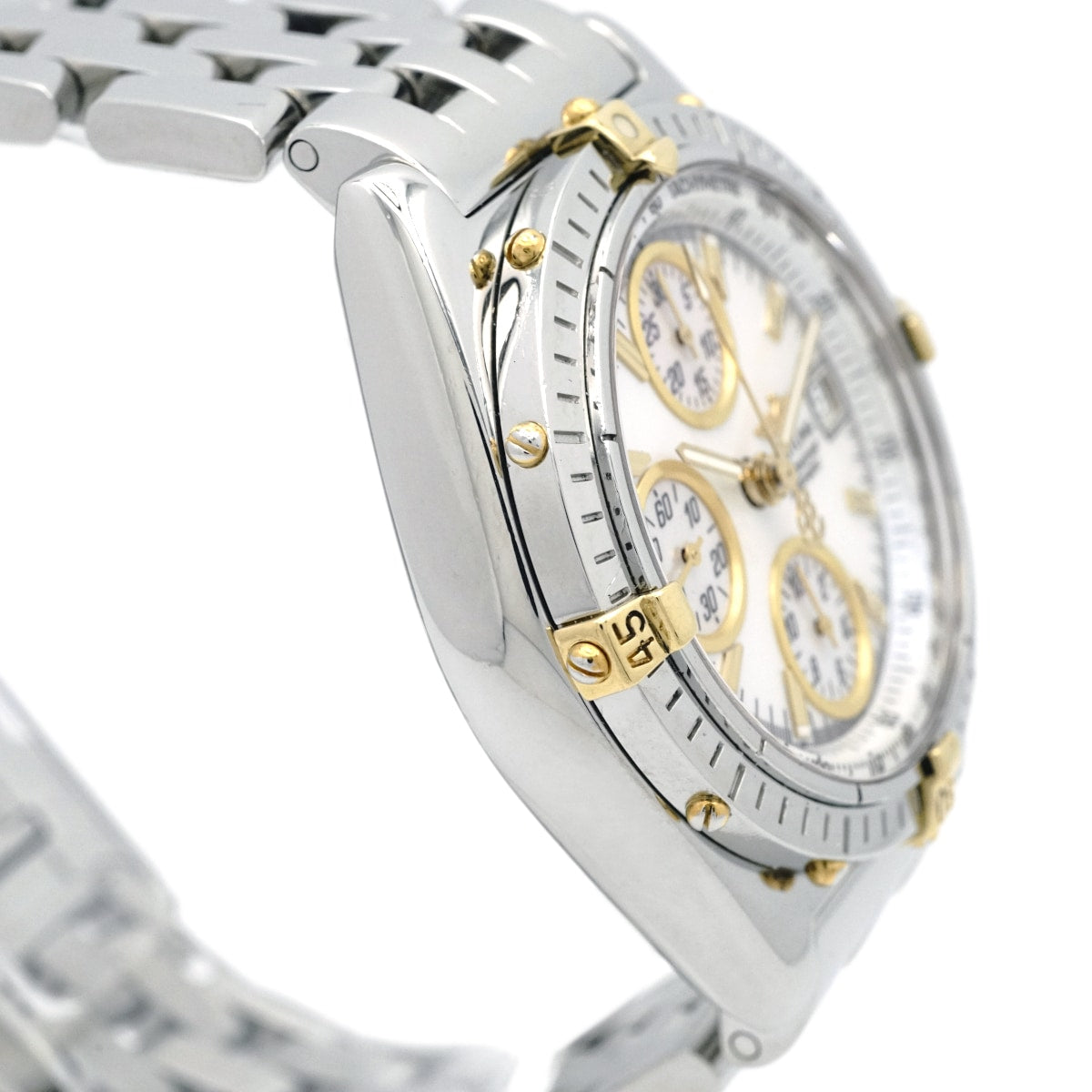 Breitling Chronomat GT B13050.1 Mother-of-Pearl Dial Automatic Winding Overhauled Released in 1997 USED