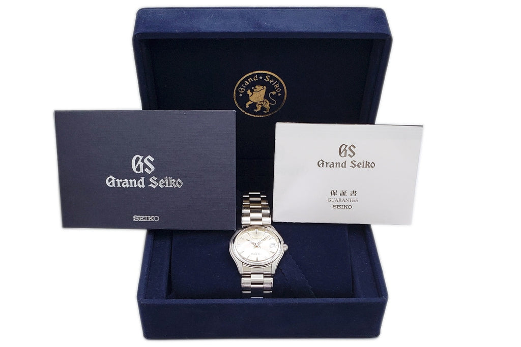 グランドセイコー SBGX005 9F62-0A10 箱・保証書付き GS純正ブレスレット クオーツ 2006年製 USED Seiko