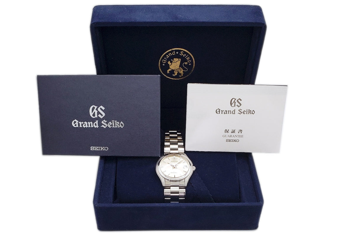 グランドセイコー SBGX005 9F62-0A10 箱・保証書付き GS純正ブレスレット クオーツ 2006年製 USED Seiko