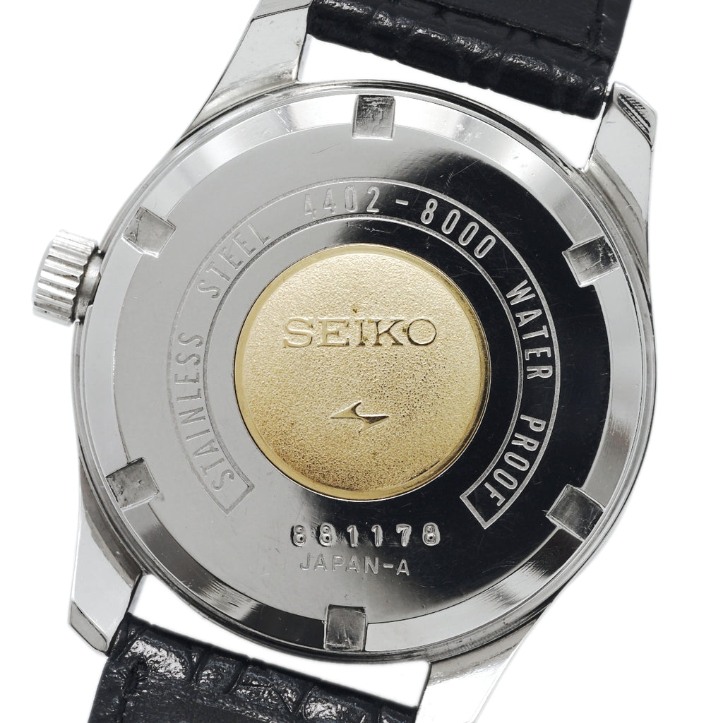 King Seiko 4402-8000 44KS Date Late Model Kameido Medallion Manual Winding Overhauled Made in 1968