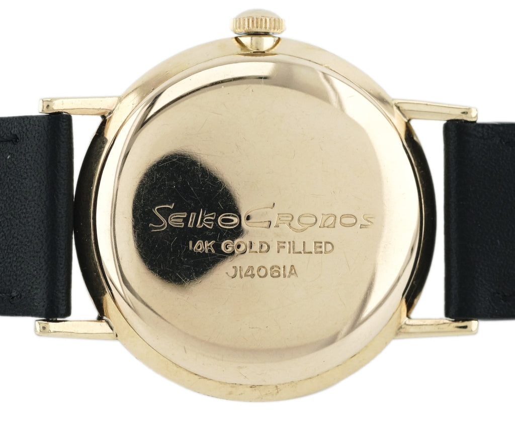 セイコー クロノス J14061A 金張り 21石 手巻 OH済 昭和35年/1960年製