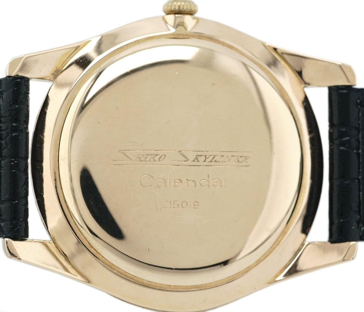 セイコー スカイライナーカレンダー J15019 金メッキ Cal.956 21石 手巻 OH済 昭和38年/1963年製 Seiko