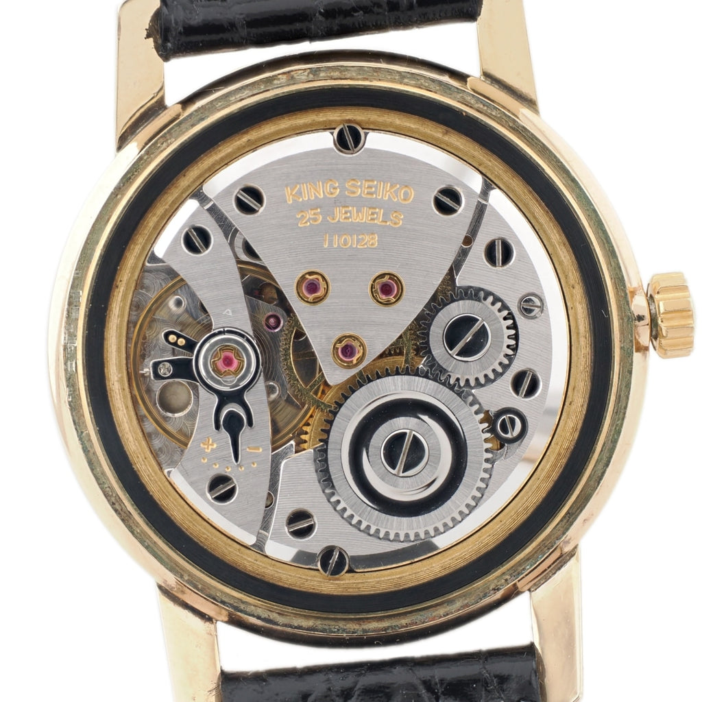 キングセイコー J14102E 1st SD文字盤 14金張り 25石 手巻 OH済 昭和36年/1961年製 King Seiko