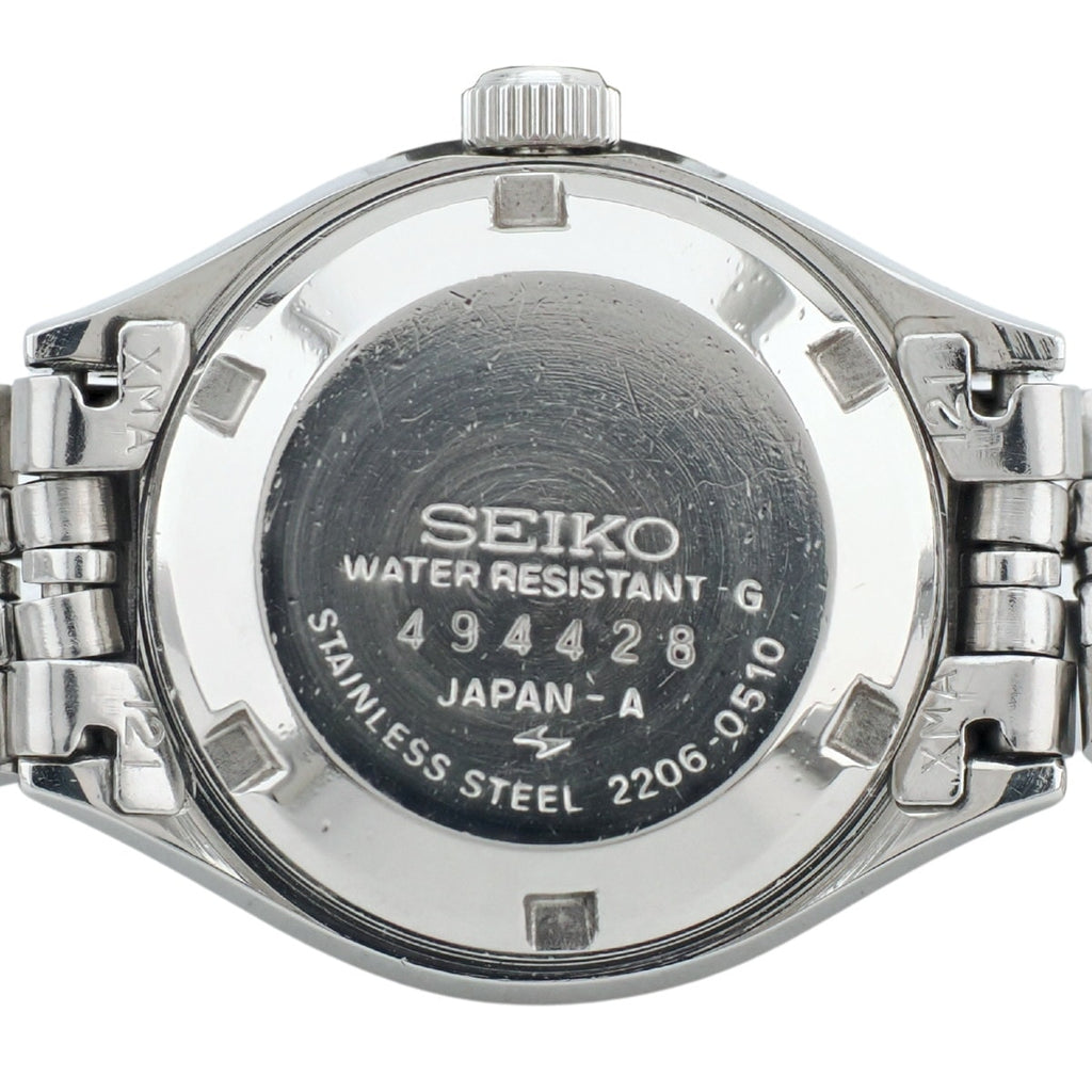 セイコー ジョイフル レディース 2206-0510 新品9面カットガラス 自動巻 OH済 昭和49年/1974年製