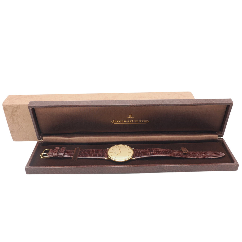 Jaeger-LeCoultre 18K Solid Gold Ref. 9124 21 Cal. 818/3 Manual-Wind, Serviced, 1970s