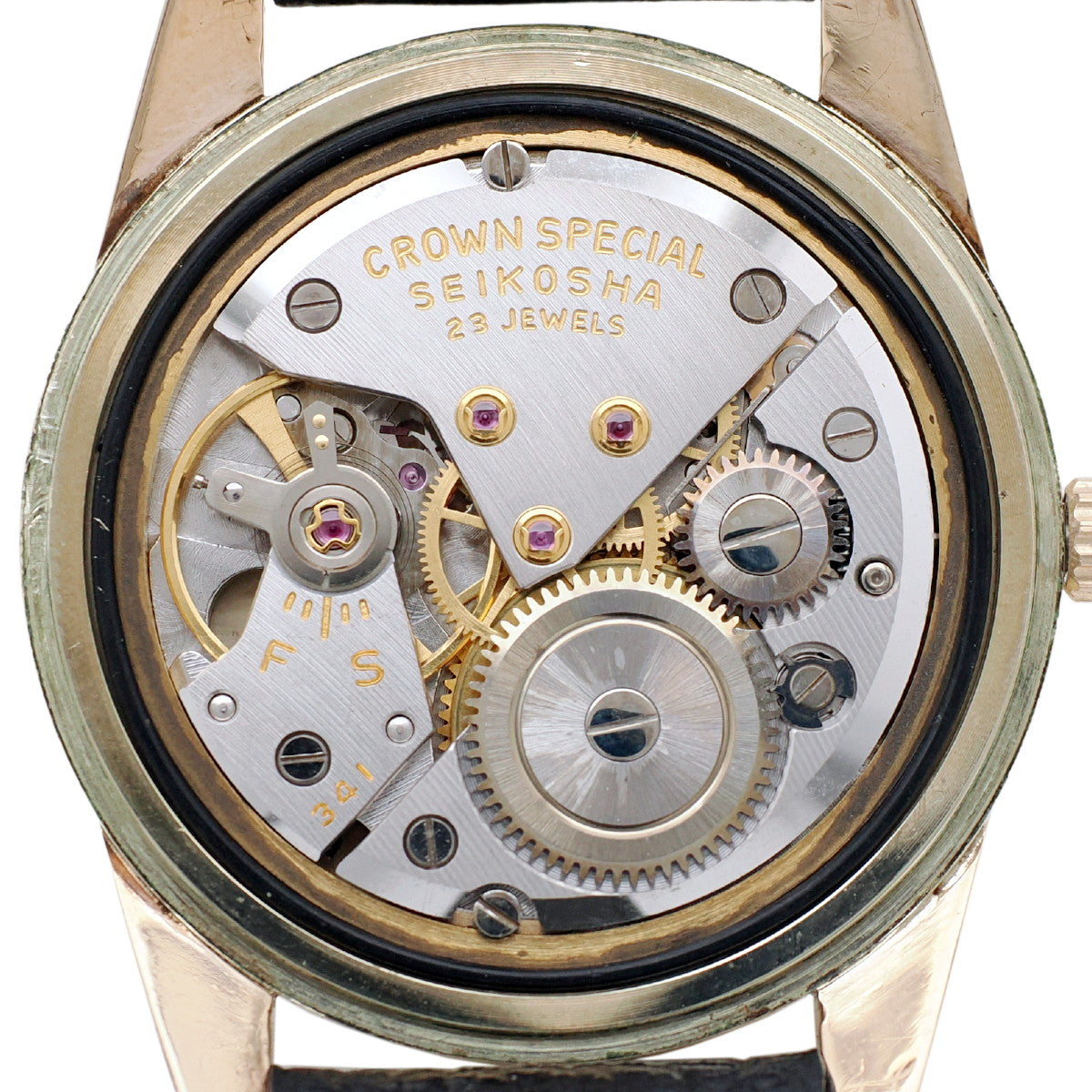 セイコー クラウンスペシャル 金張り J15020 Cal.341 23石 手巻 OH済 昭和39年/1964年製 Seiko