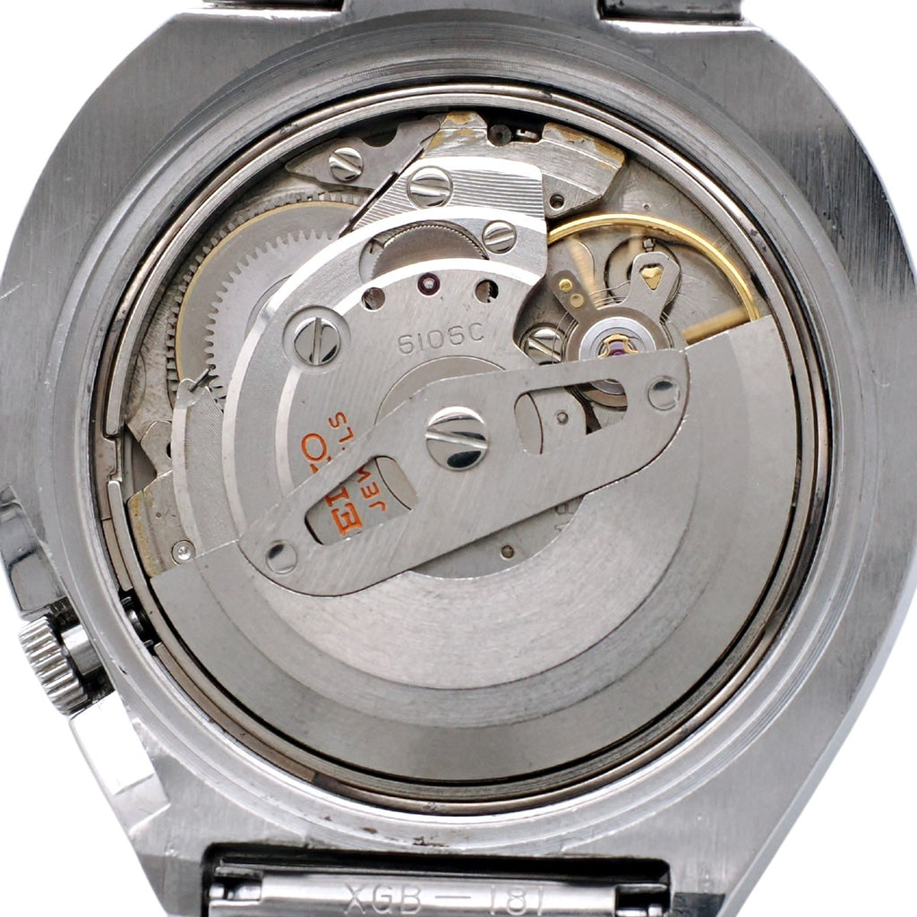 セイコー アドバン 6106-7560 上下非対称ケース 純正ブレス 自動巻 OH済 昭和47年/1972年製