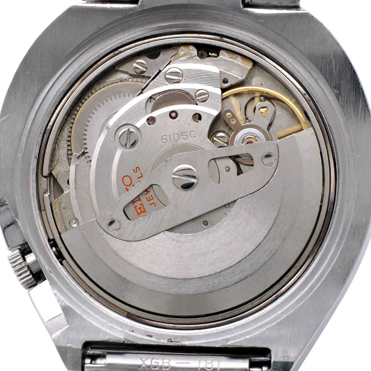 セイコー アドバン 6106-7560 上下非対称ケース 純正ブレス 自動巻 OH済 昭和47年/1972年製