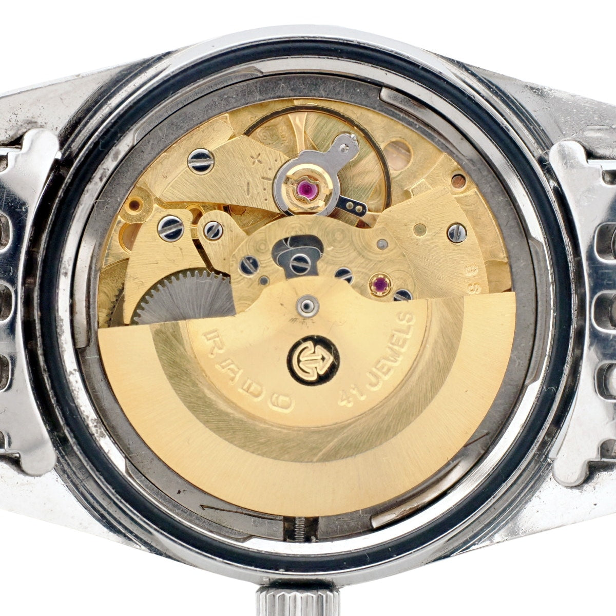 ラドー グリーンホース 41石 Ref.11657/1 金色ムーブメント 自動巻 OH済 1970年代 Rado