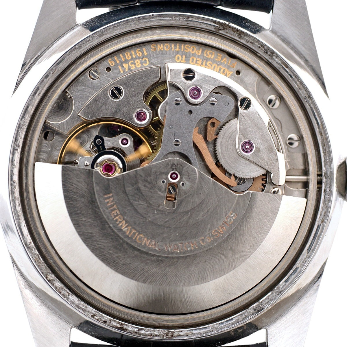 IWC Ref.817A スクリューバック 魚リューズ Cal.8541 自動巻 OH済 1969年製