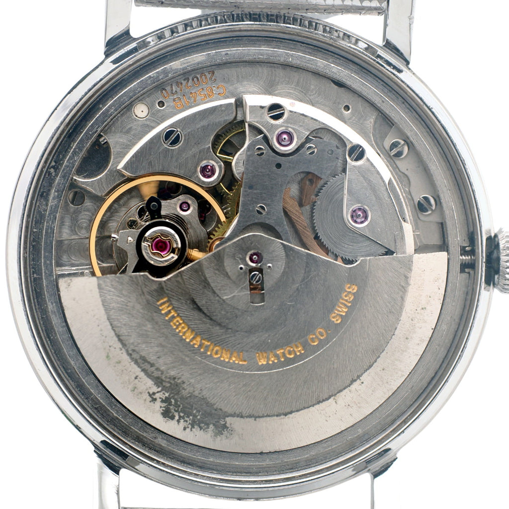 IWC Ref.818AD 純正メッシュブレス Cal.8541B 自動巻 OH済 1972年製 International Watch Co
