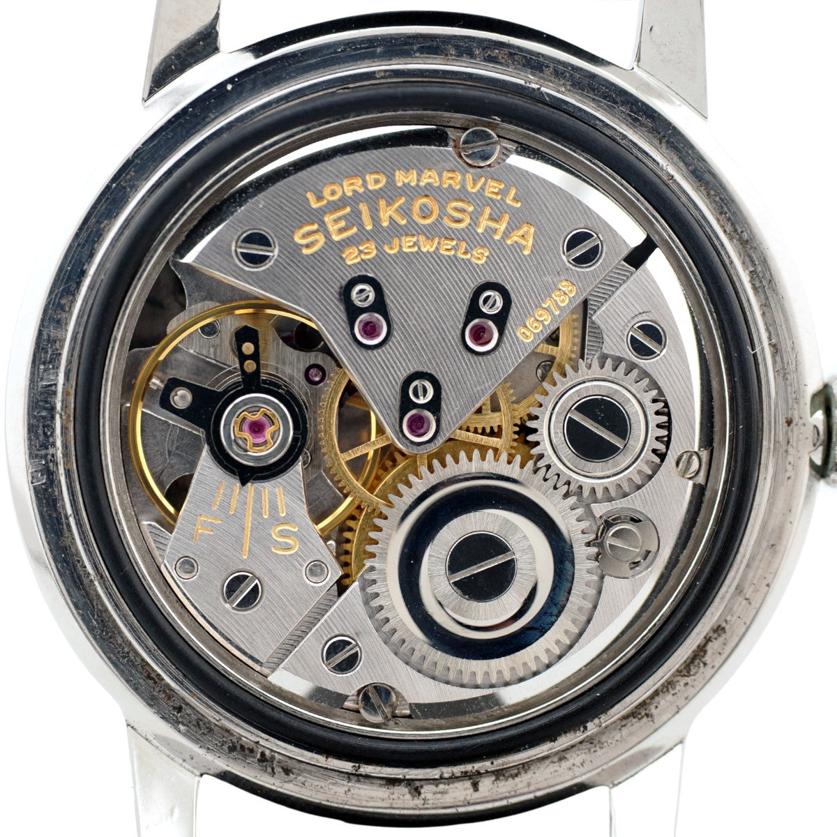 セイコー ロードマーベル 15027E ステンレス製 23石 手巻 OH済 昭和38年/1963年製 Seiko