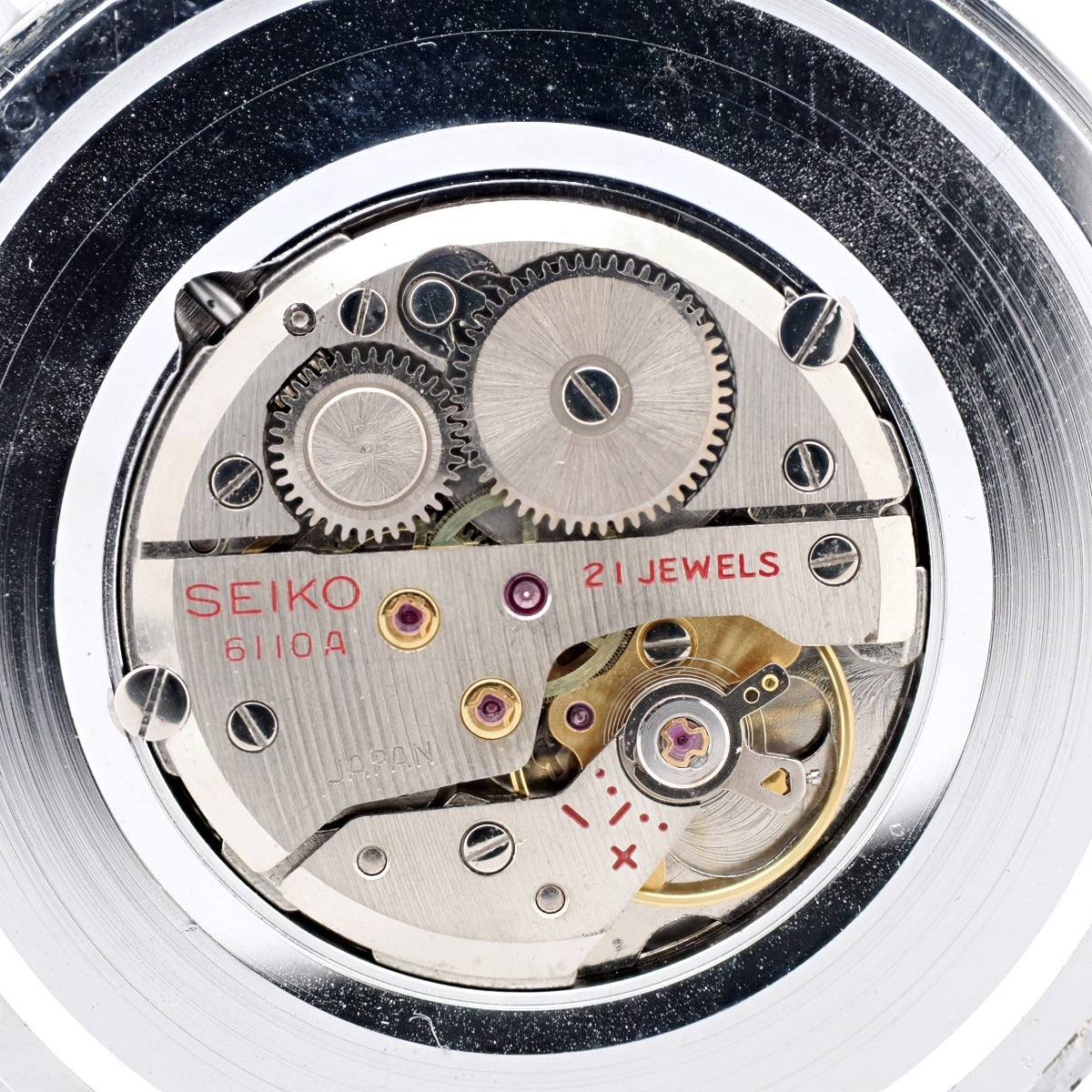 セイコー プレシジョン 懐中時計 6110-0010 Cal.6110A 21石 手巻 OH済 昭和51年/1976年製 Seiko