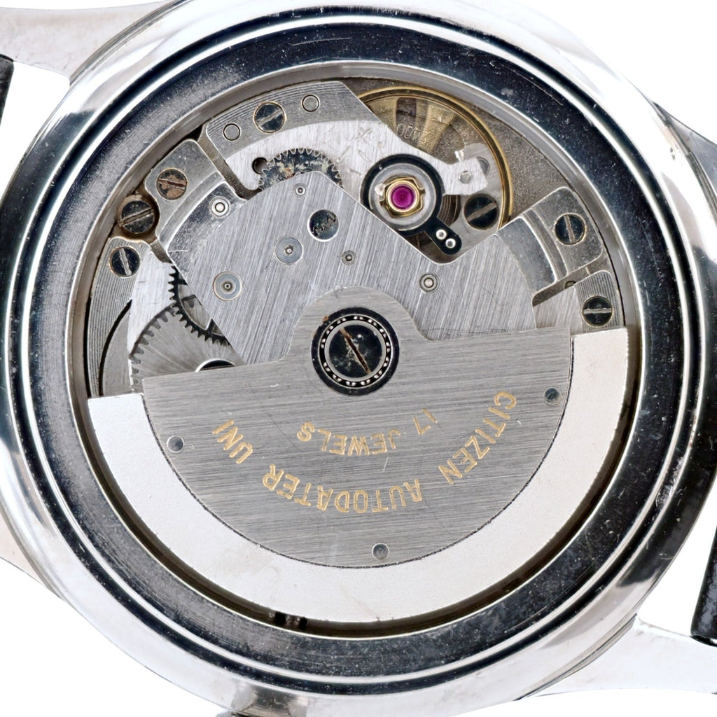 シチズン オートデーター ユニ 17石 AU51407051 Cal.2400 自動巻 OH済 昭和39年/1964年製