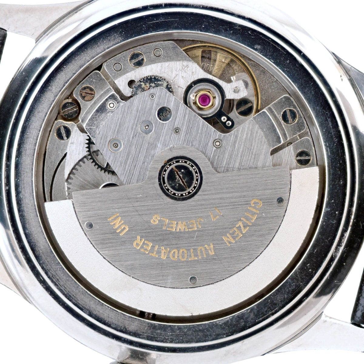 シチズン オートデーター ユニ 17石 AU51407051 Cal.2400 自動巻 OH済 昭和39年/1964年製