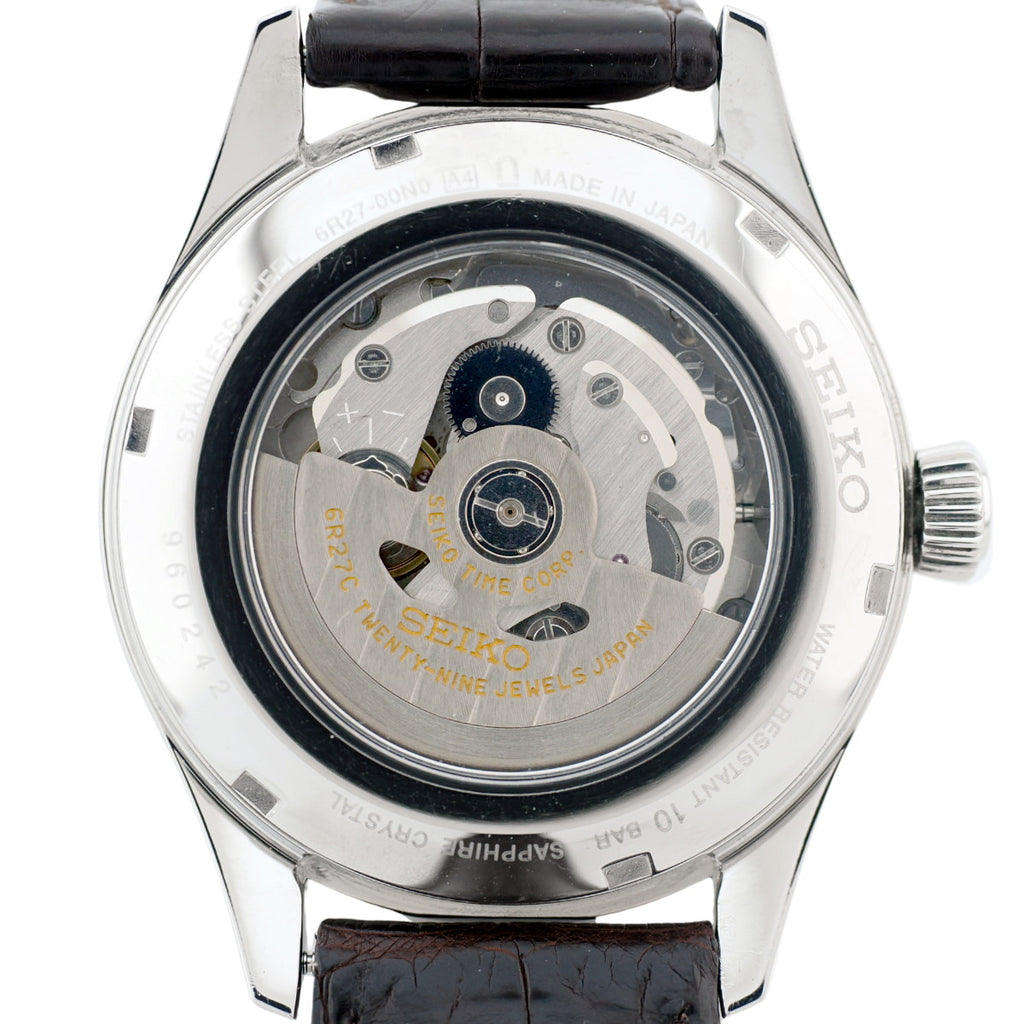 セイコー プレサージュ SARW049 有田焼文字盤 6R27-00N0 自動巻 2019年製 USED Seiko Presage
