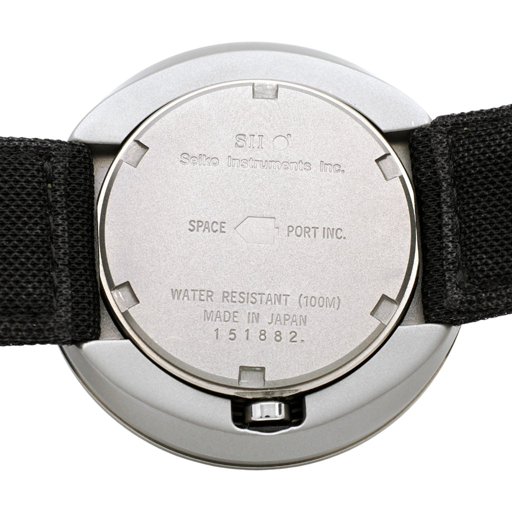 セイコー Think The Earth WN-1 アースウォッチ 付属品付き 北半球 地球儀 チタン クオーツ 2001年発売 USED Seiko
