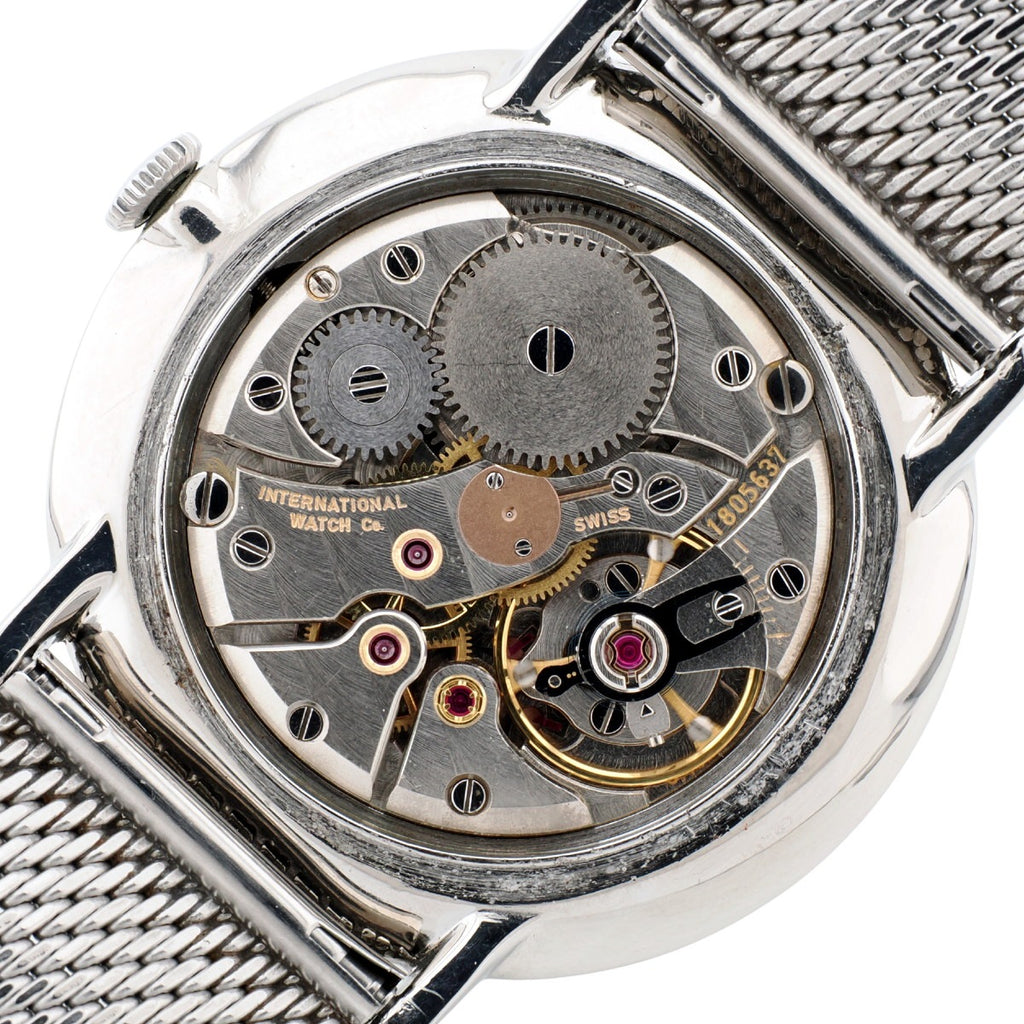 IWC Ref.1410 純正メッシュブレスレット Cal.402 手巻き OH済 1967年製