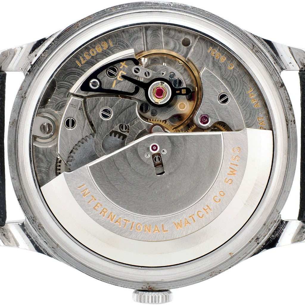 IWC Round Case, "Cross-eyed" Dial, Cal. 8531, Automatic, Serviced, 1963