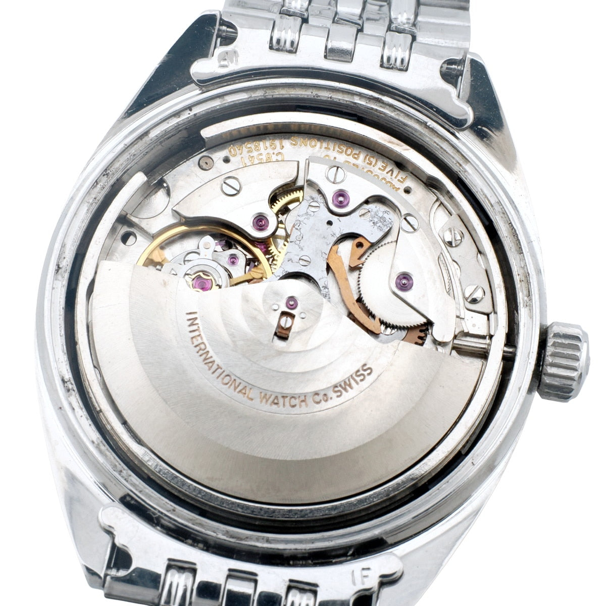 IWC Yacht Club R811AD Rare Gay Frères 7-row Bracelet (1970) Fish Crown Cal.8541 Overhauled, Manufactured in 1969