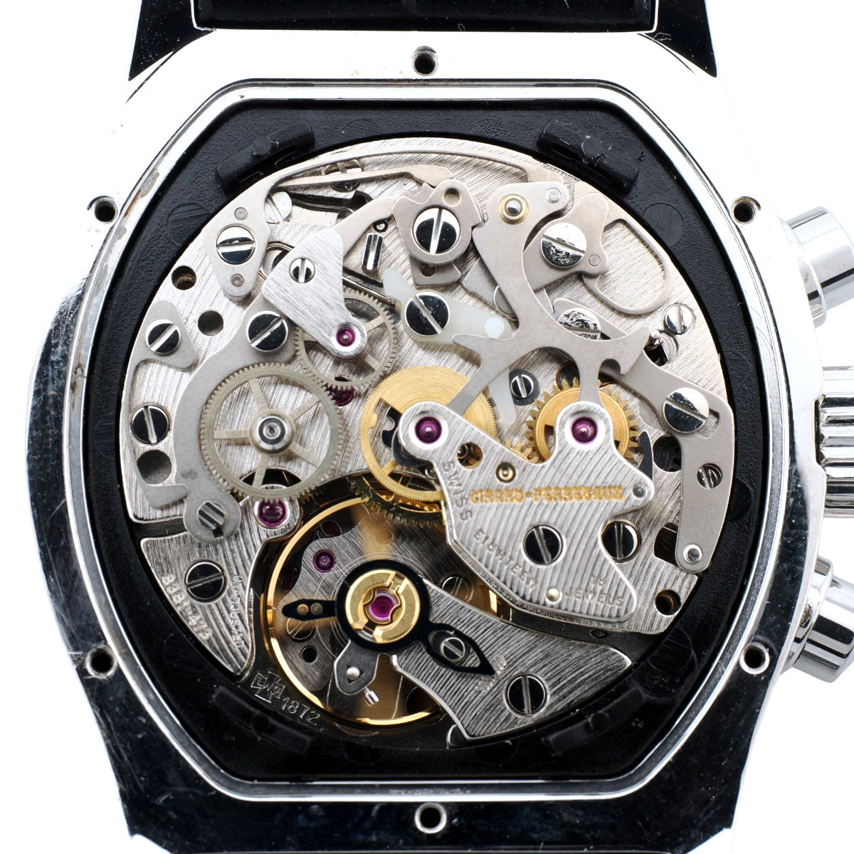 Girard-Perregaux Richeville Chronograph Ref. 2710, Lemania 1872, Manual-wind, Overhauled, 1990s, USED