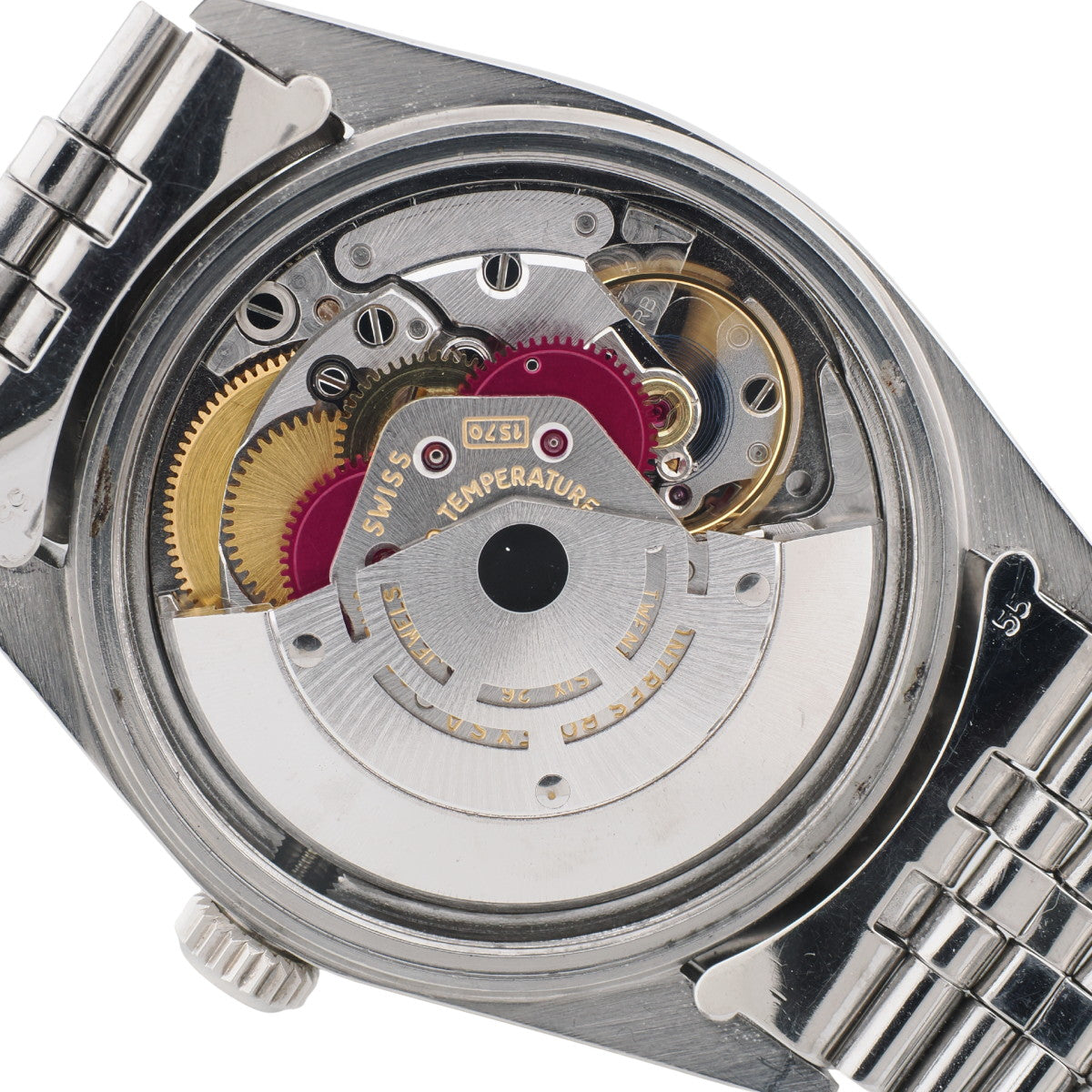 Rolex Datejust Ref. 1601, Silver Dial, Cal. 1570, Circa 1970, Automatic, Serviced, Original Jubilee Bracelet