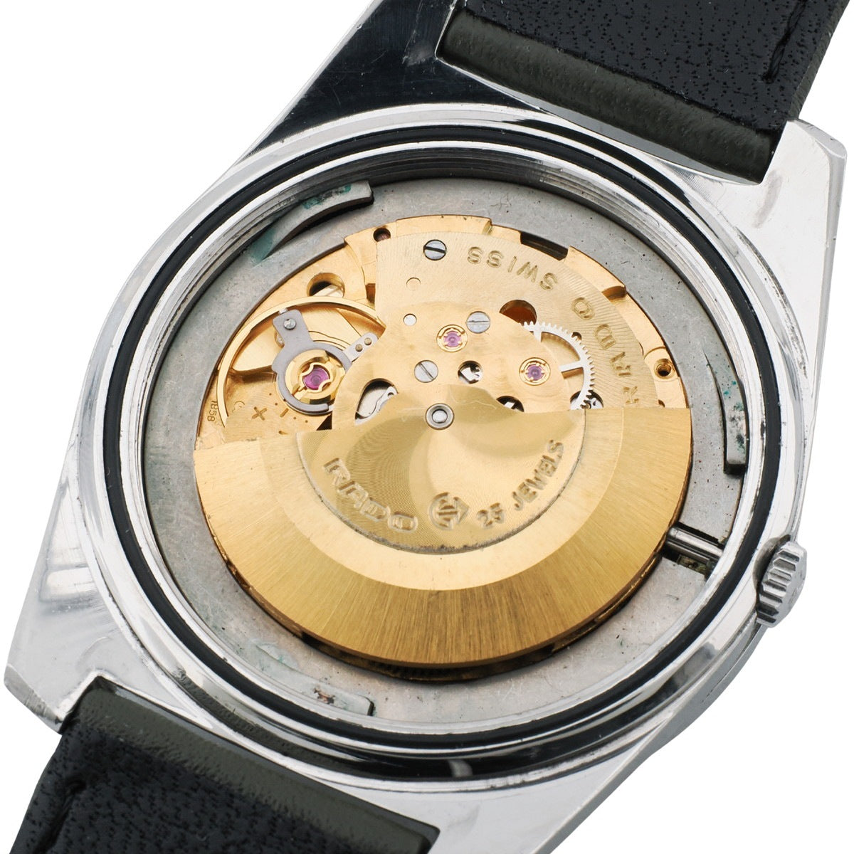 Rado DAY-NIGHT Ref. 11846 Cal. AS1858 25 Jewels Automatic OH Serviced 1970s Rado