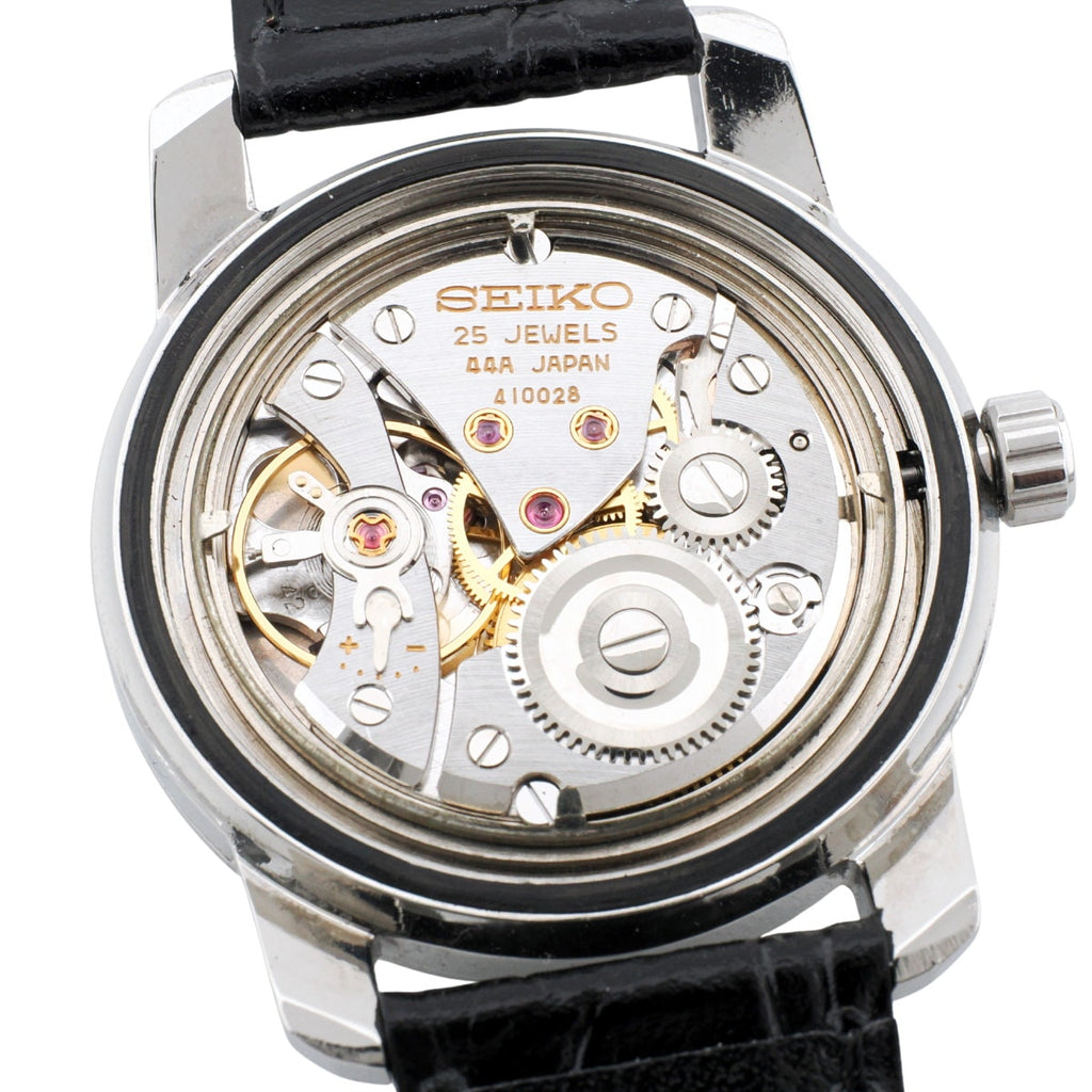 King Seiko Second Model 44-9990 Late Model, Cal. 44A, Manual-wind, Overhauled, Manufactured in 1968 (Showa 43)