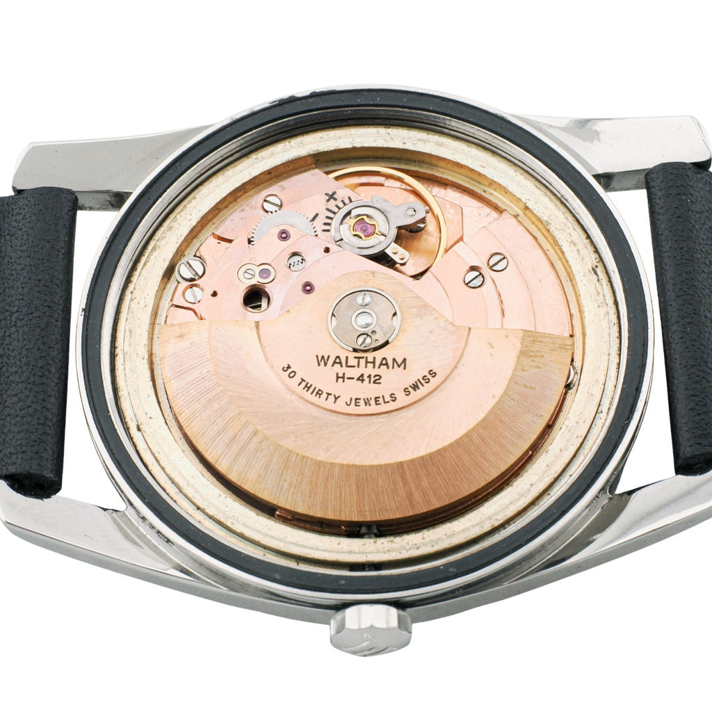 Waltham De Luxe 30 Jewels, Red Gold Movement (ETA 1700/01), Automatic, Serviced, 1960s