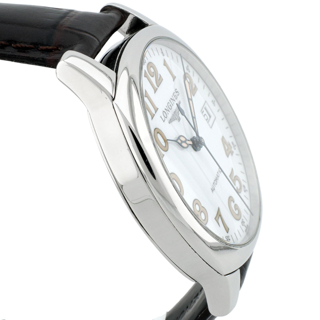 Longines Spirit Ref.L2.699.4, white dial, Cal.L619.2 (ETA2892A2) automatic, serviced, original buckle, pre-owned