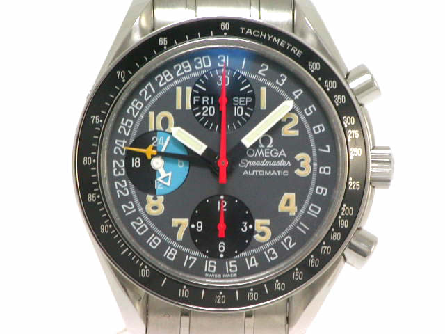オメガ スピードマスター 3520-53 トリプルカレンダー マーク40 AM/PM 自動巻 OH済 USED