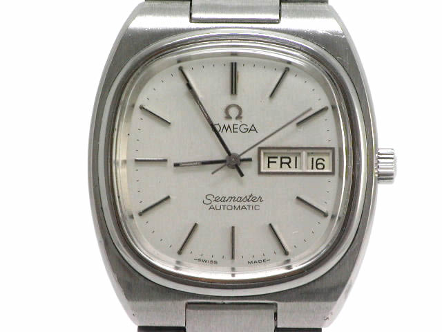 オメガ シーマスター Cal.1020 自動巻 OH済 純正ブレスレット 1970年代