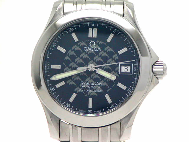 オメガ シーマスター ジャックマイオール 2506-80 自動巻 OH済み USED