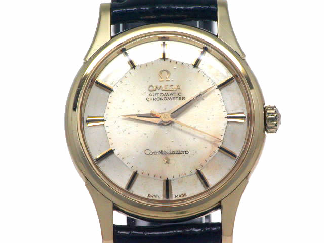 オメガ コンステレーション 18K 12角ダイヤル Cal.551 自動巻 OH済 1960年代