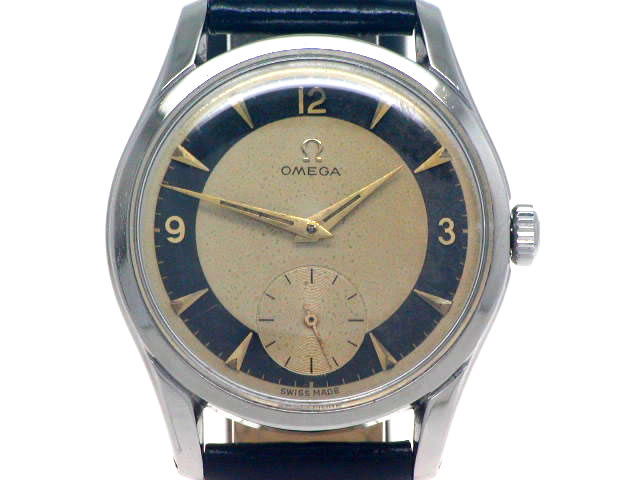 オメガ 30mmキャリバー スモールセコンド Cal.266 手巻 OH済 1950年代