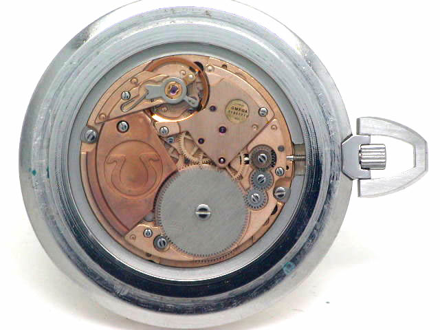 オメガ デヴィル 懐中時計 Cal.1035 手巻 OH済 1970年代