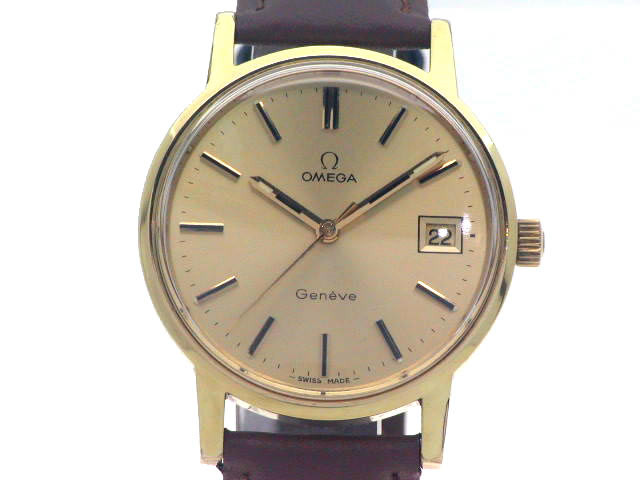 オメガ ジュネーブ Ref.136.0104 Cal.1030 手巻 OH済 1970年代